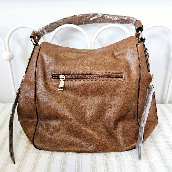 Vegan Leather Hobo Bag - Picture 3 of 10